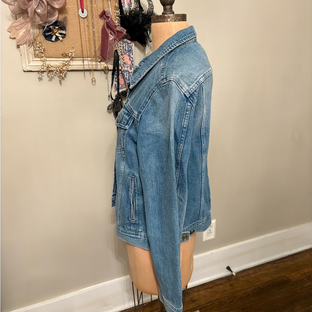 J. Crew Blue Denim Jacket - Picture 2 of 6